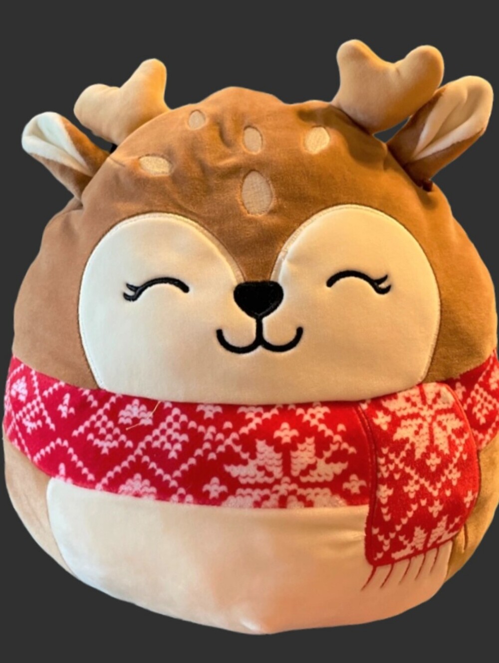 SQUISHMALLOW PLUSH ORNAMENT NWT DAWN 🎁🎄 THE DEER 🦌